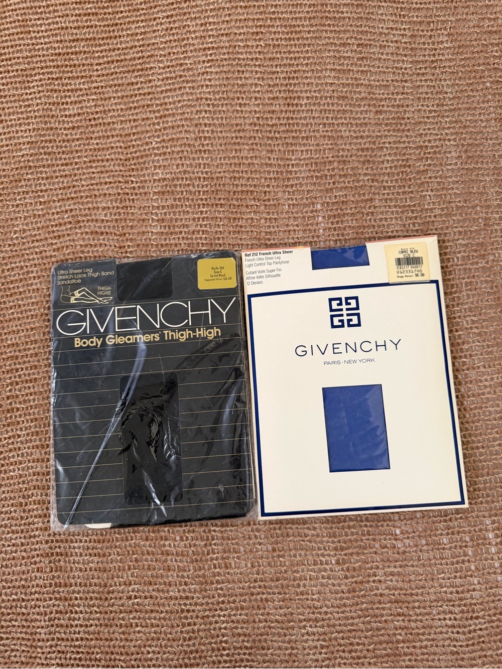 Givenchy Body Gleamers Thigh-Highs - Black & White Pack
